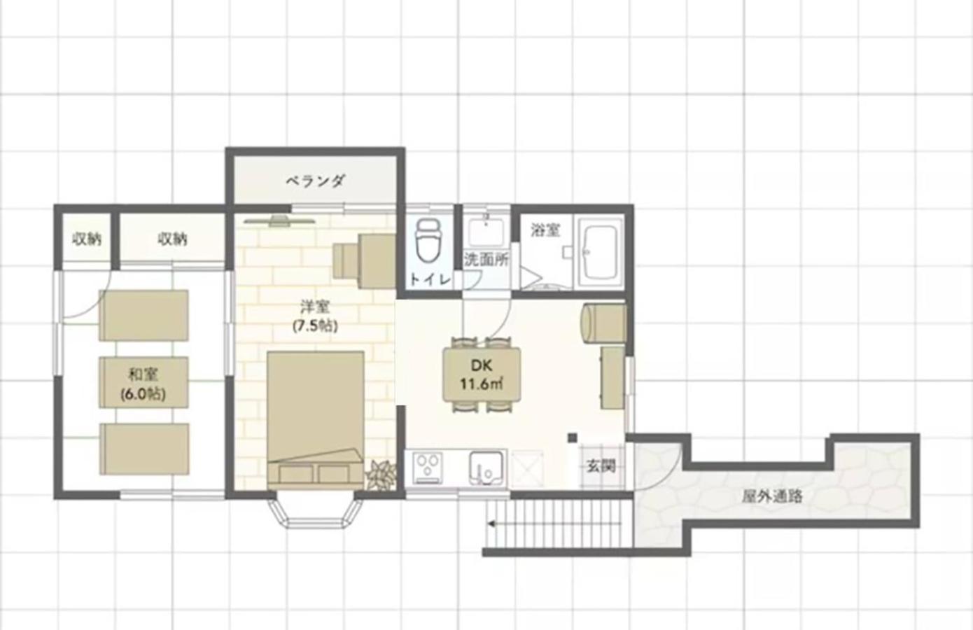 Futaba Heights -フタバハイツ- Apartamento *